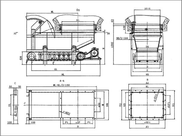 扇形閥門帶式（甲帶）給料機(jī)的承載能力較強(qiáng)、噪音低、整機(jī)使用壽命長